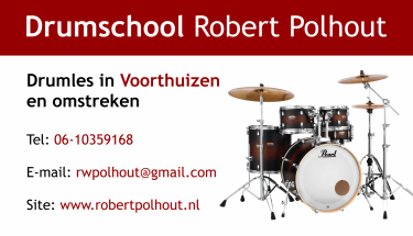 Logo Drumschool Robert Polhout